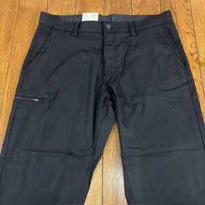 Copper & Oak NWT Men's 36x34 Pocket Polyester Pants Black Utility Cargo